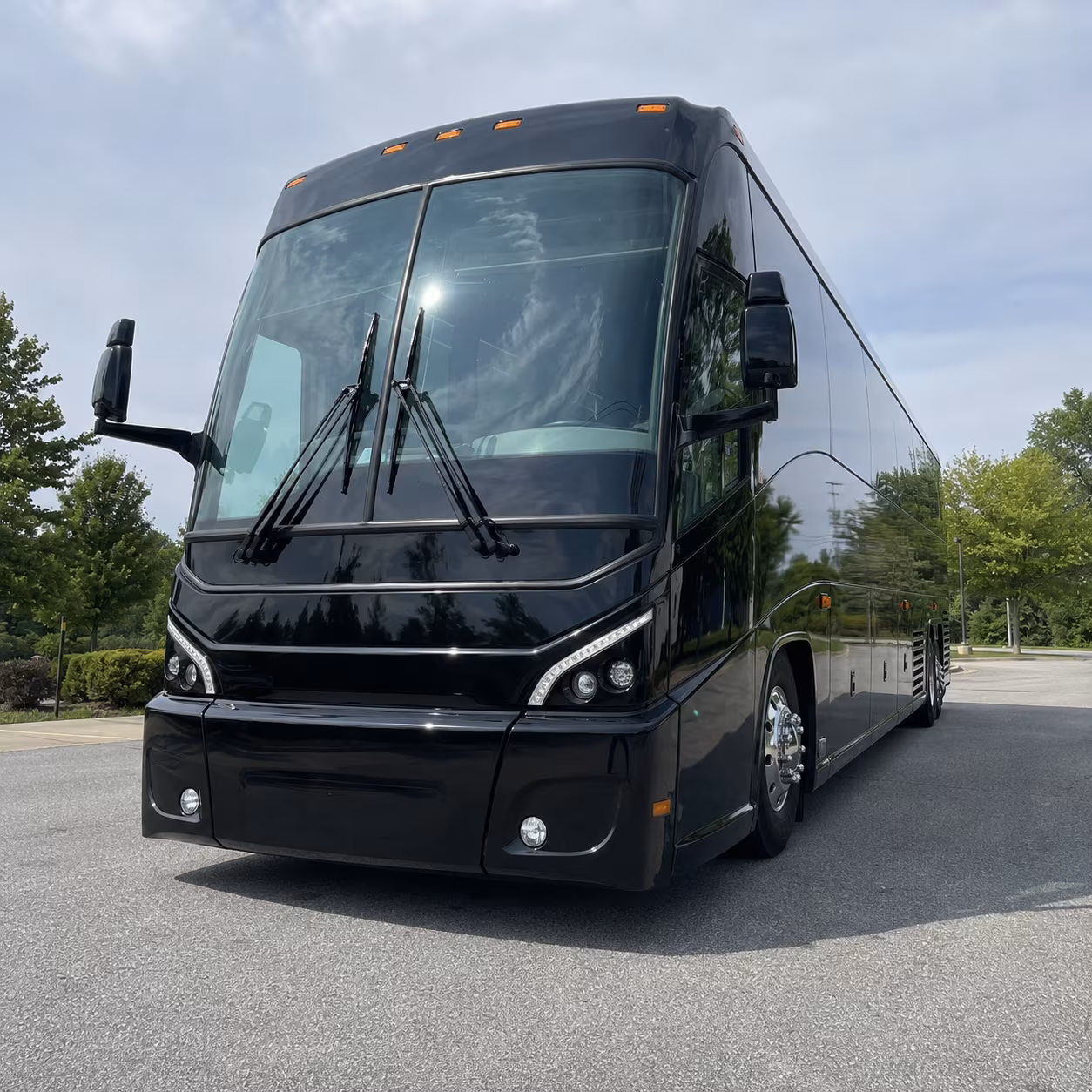 los angeles charter bus rentals long distance trips from porterville