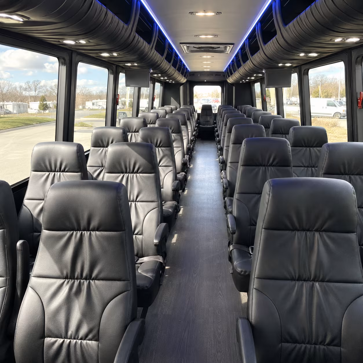multi stop wedding weekend bus rentals across tulare county