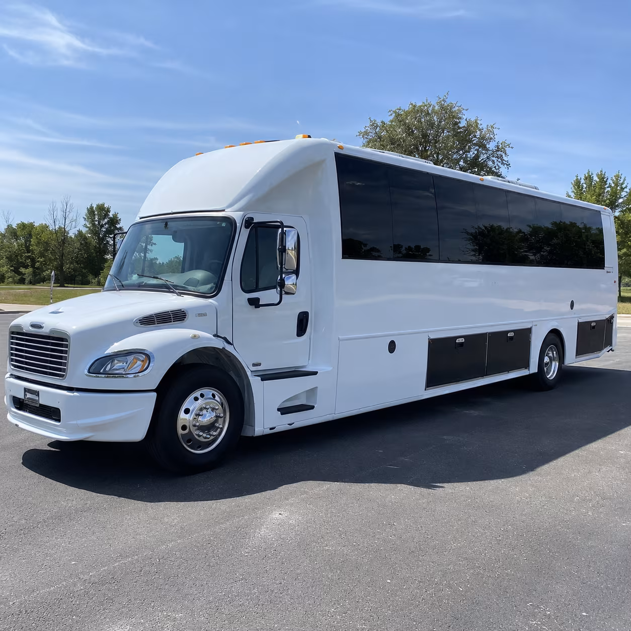 porterville 40 passenger party bus