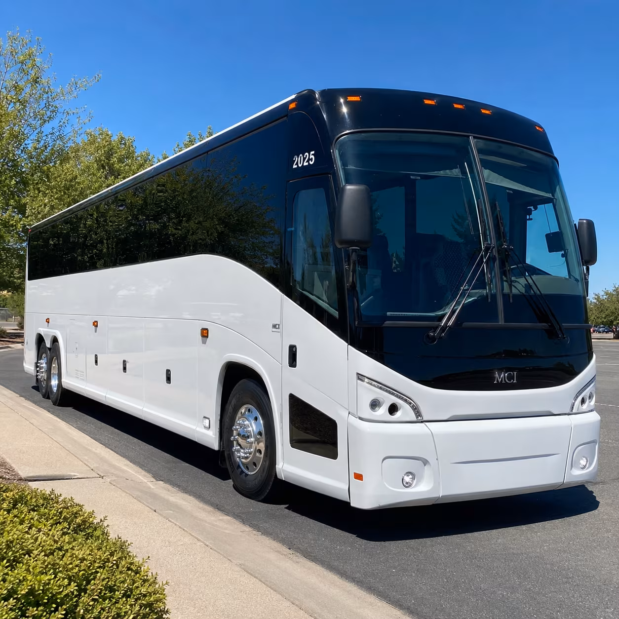 porterville bus rental service area