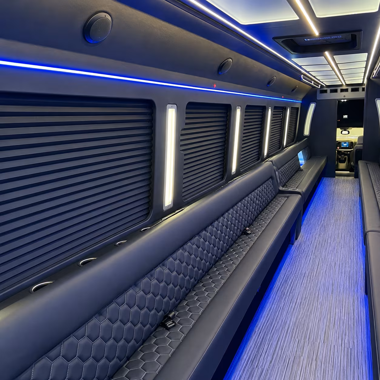 porterville party bus interior
