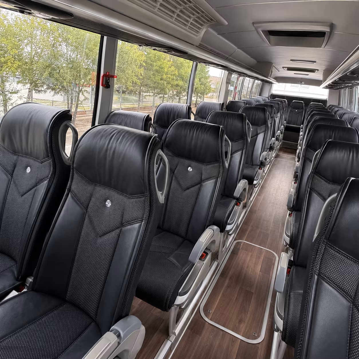 porterville religious group transportation onboard seating