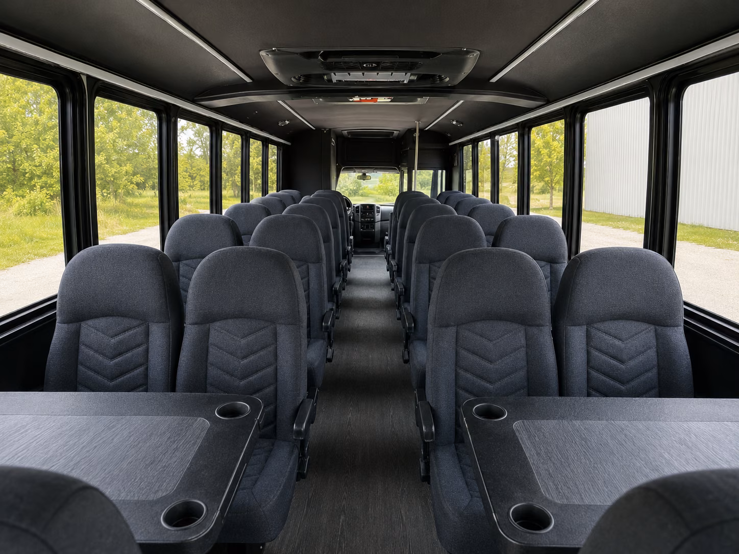 porterville sporting event transportation onboard seating