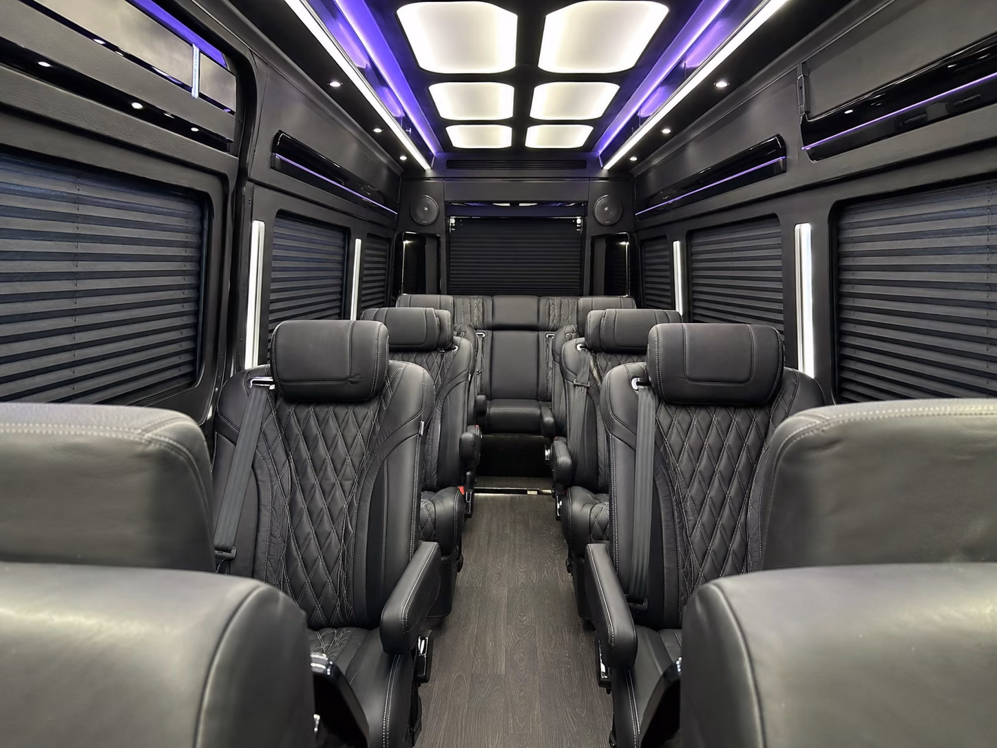 porterville sprinter van with driver inside