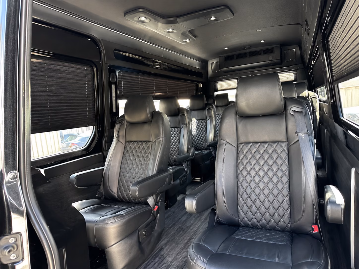porterville sprinter van with driver interior