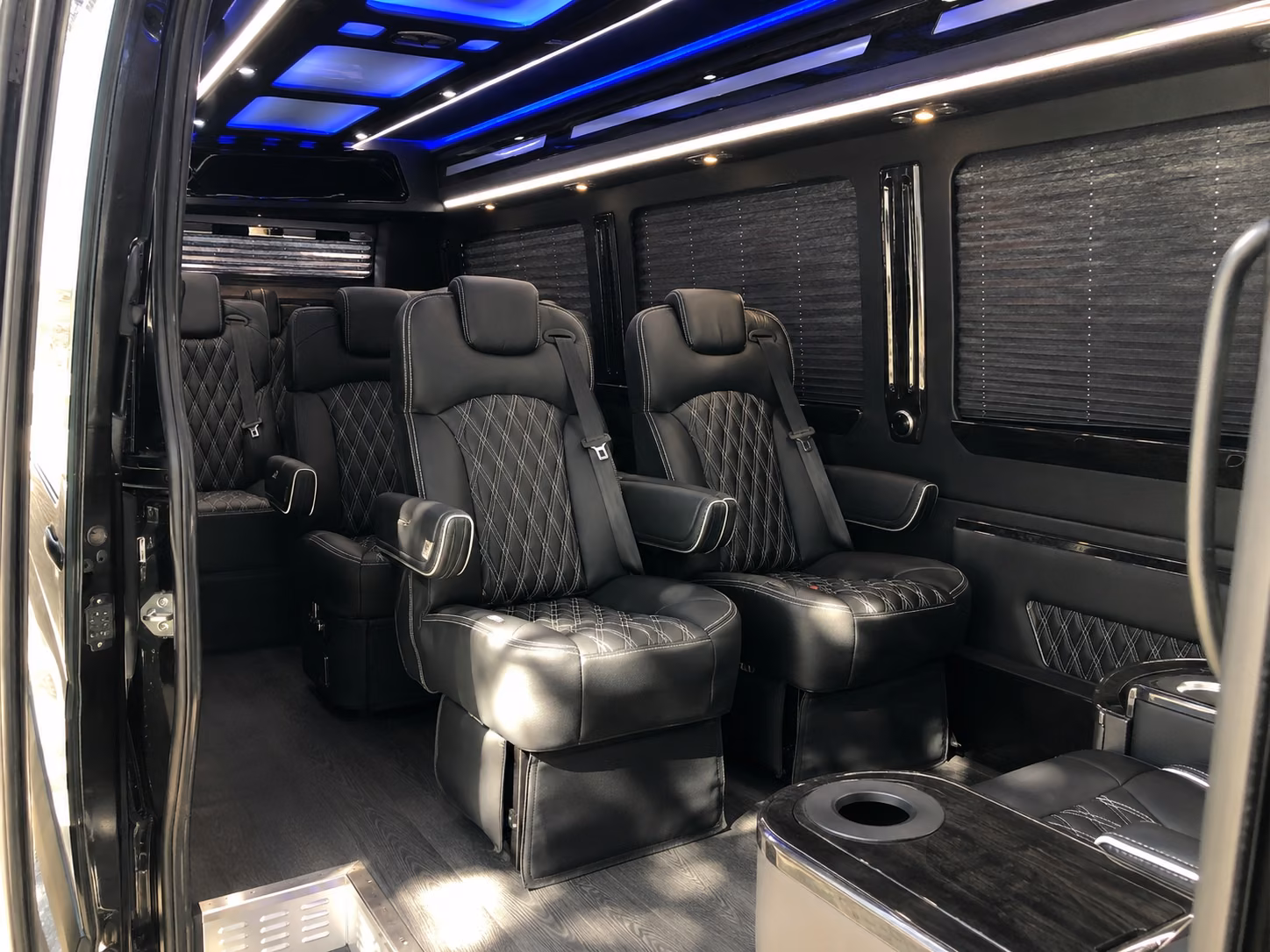 porterville wedding transportation onboard seating