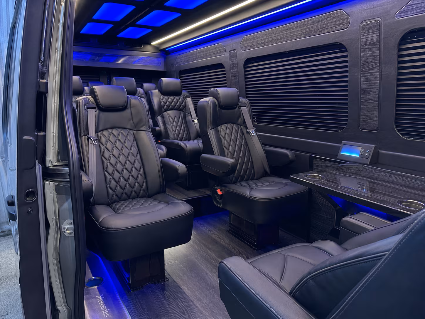 sprinter van transportation for groups and events across porterville